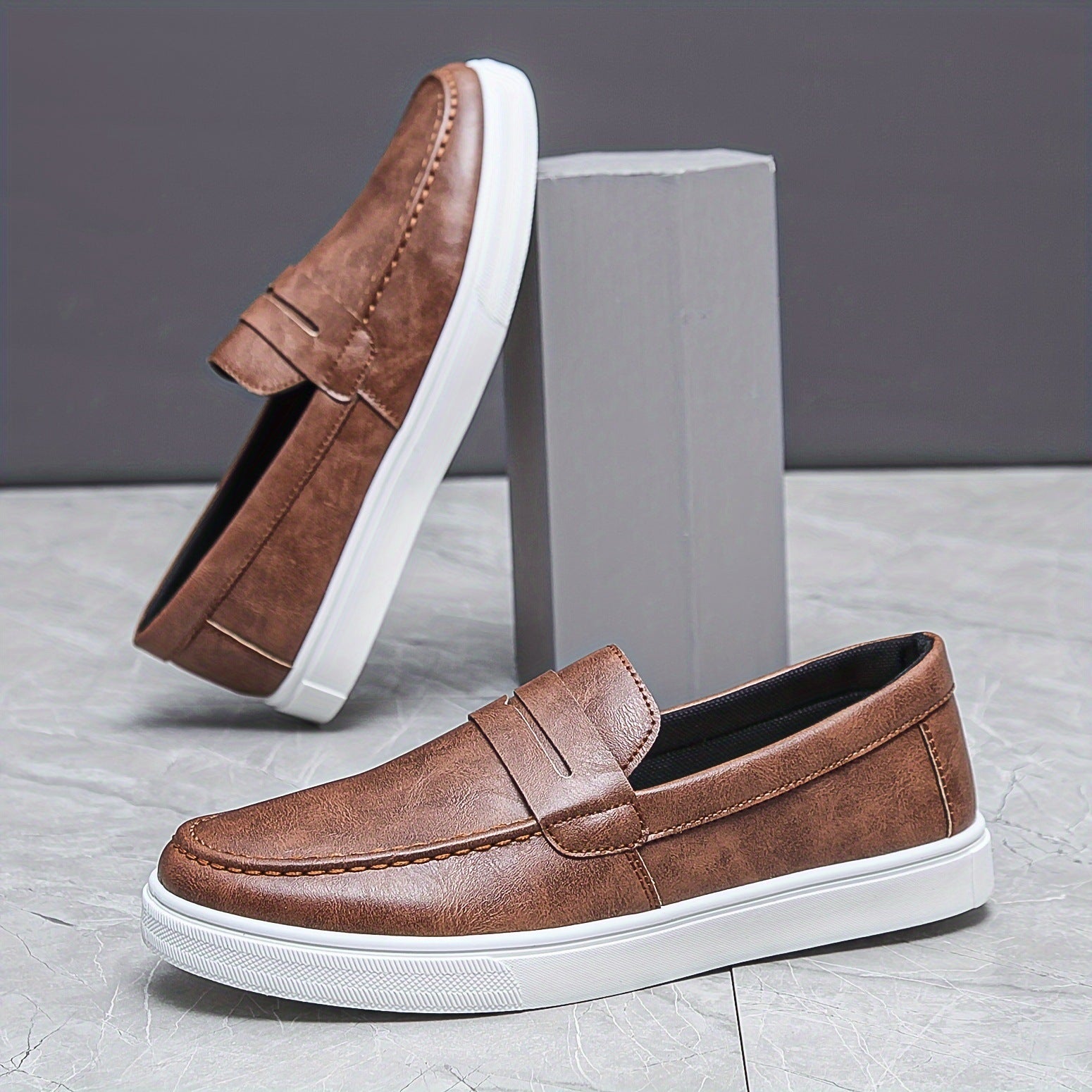 Men's Solid Colour Casual Shoes