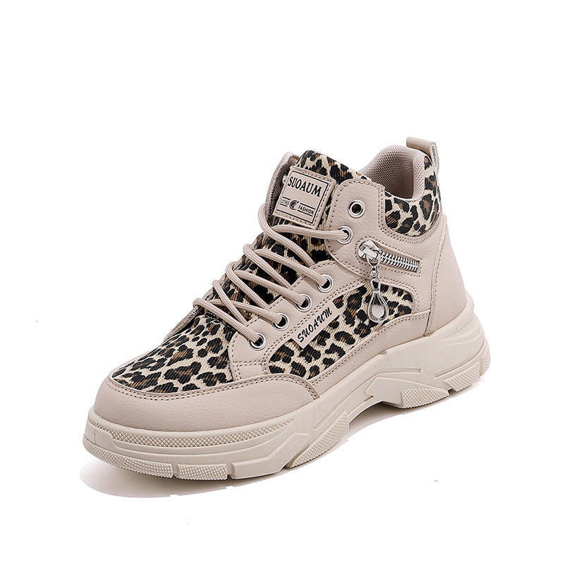 Spring And Autumn Platform Casual Skateboard Shoes Women