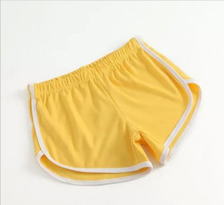Women's Solid Color Breathable Workout Shorts