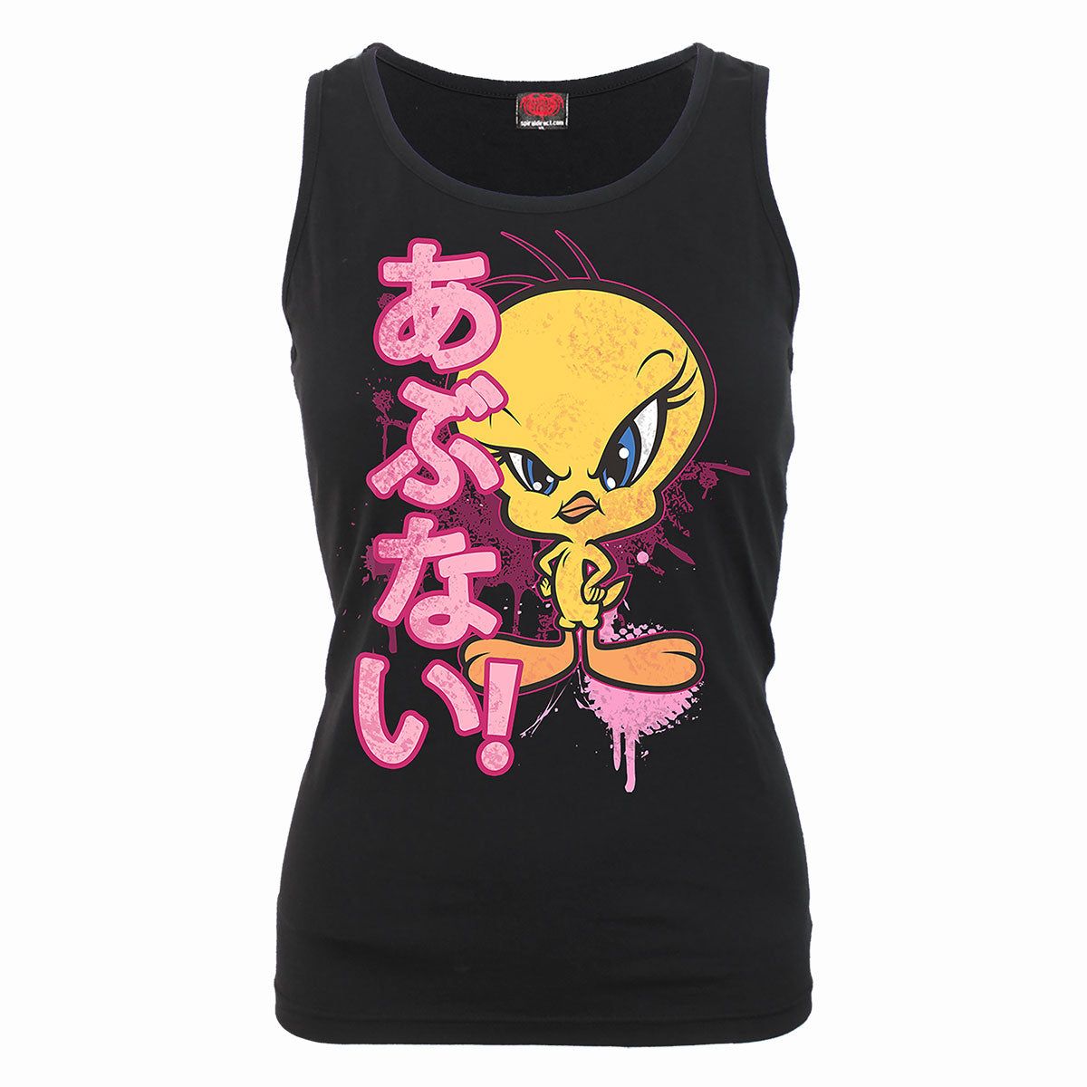 TWEETY - DANGER - Razor Back Top