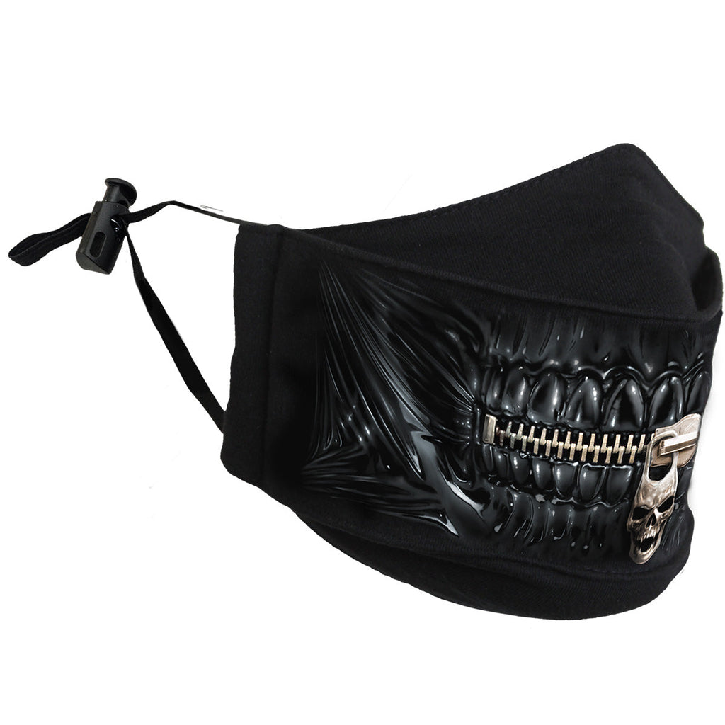 ZIPPED MOUTH - Premium Cotton Mask