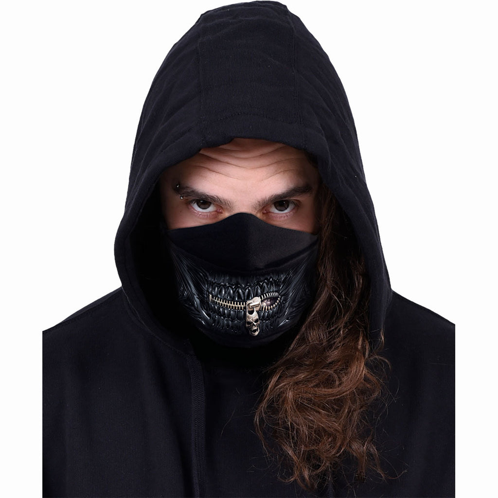 ZIPPED MOUTH - Premium Cotton Mask