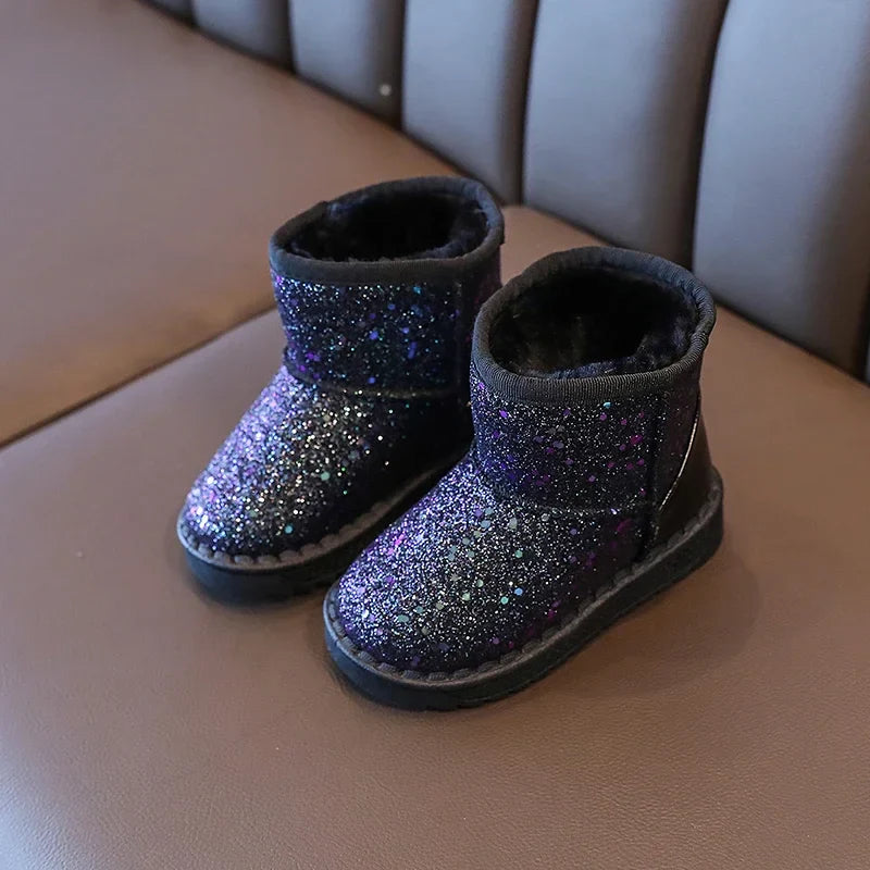 Children's Warm Winter Anti-Slip Snow Boots