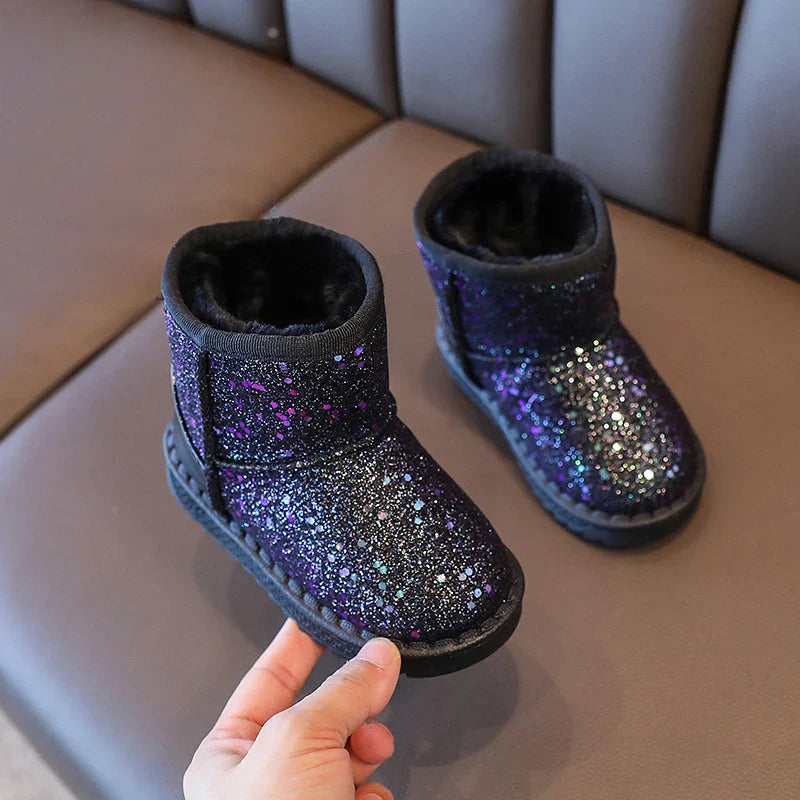 Children's Warm Winter Anti-Slip Snow Boots