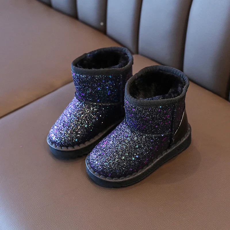 Children's Warm Winter Anti-Slip Snow Boots