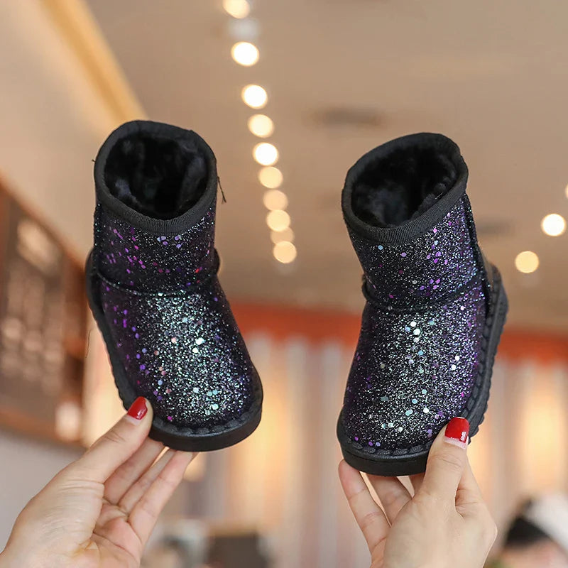 Children's Warm Winter Anti-Slip Snow Boots