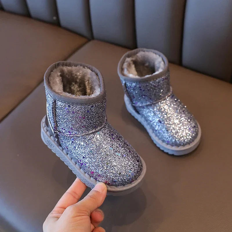 Children's Warm Winter Anti-Slip Snow Boots