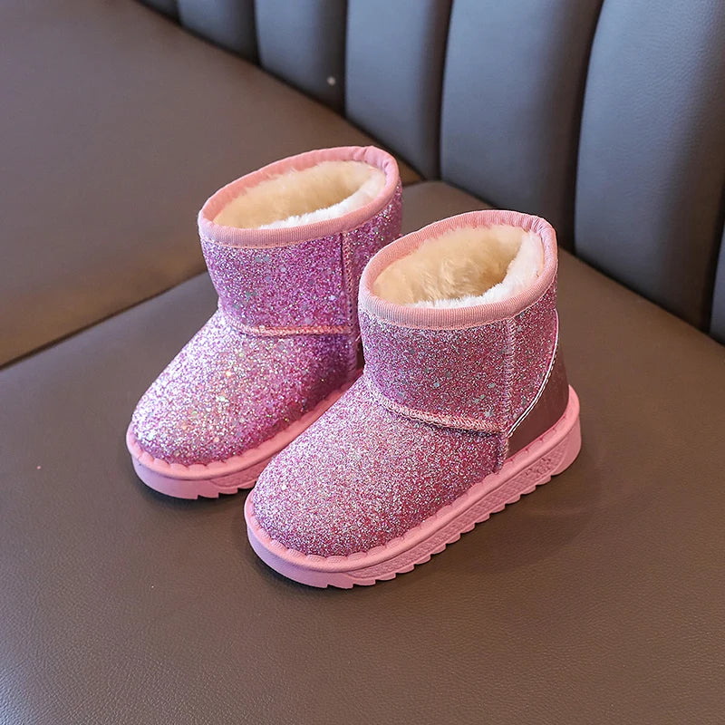Children's Warm Winter Anti-Slip Snow Boots
