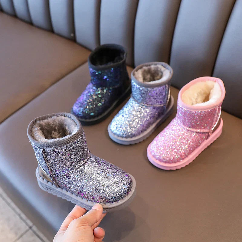 Children's Warm Winter Anti-Slip Snow Boots