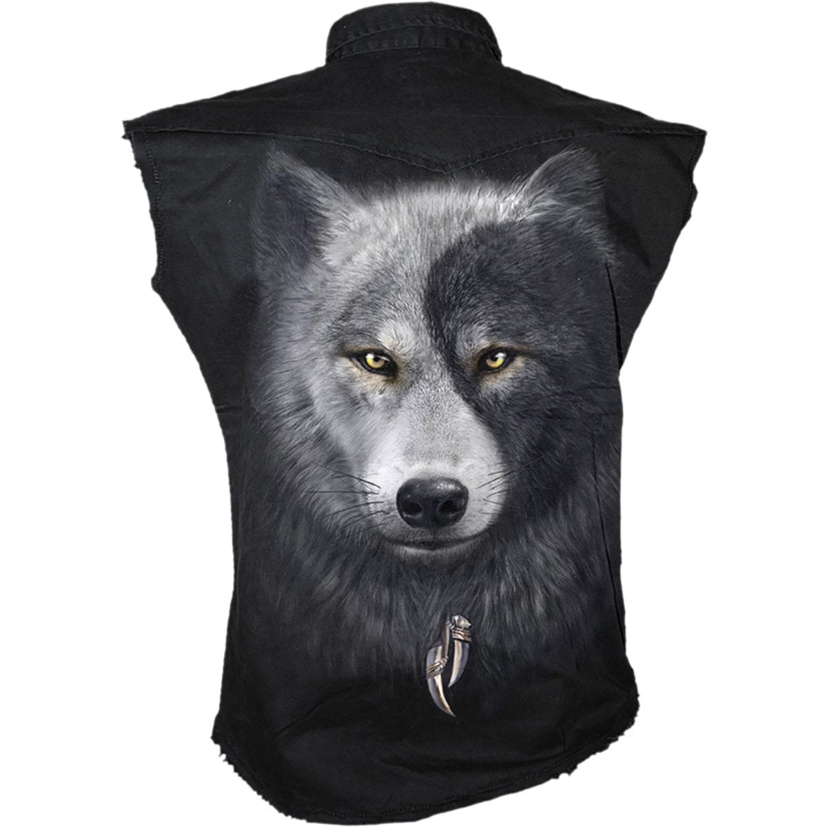 WOLF CHI - Sleeveless Stone Washed Worker