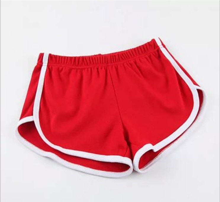 Women's Solid Color Breathable Workout Shorts