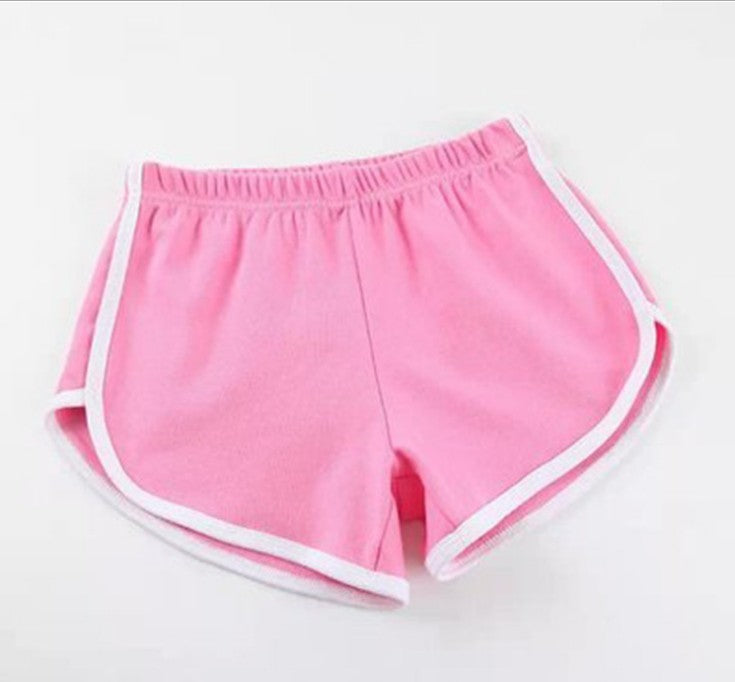 Women's Solid Color Breathable Workout Shorts