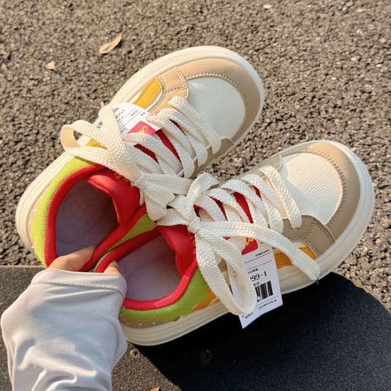 Ladies' White Sports Footwear