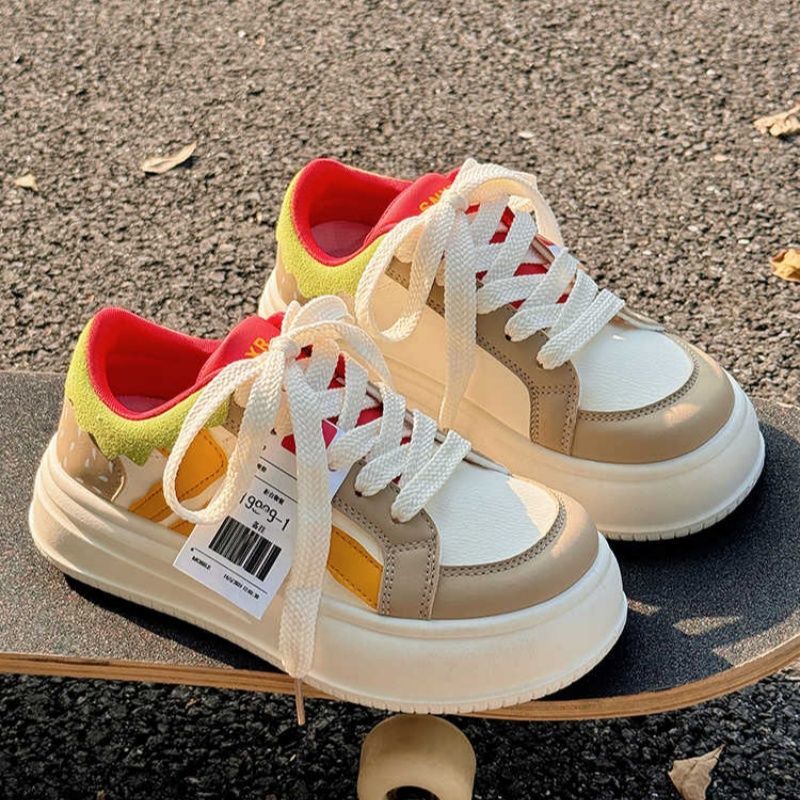 Ladies' White Sports Footwear