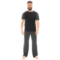 Men's Cotton T Shirt and Long Pants Loungewear Set Comfortable Lightweight Sleepwear for Warm Weather Relaxation Versatile Styles by Sock Stack