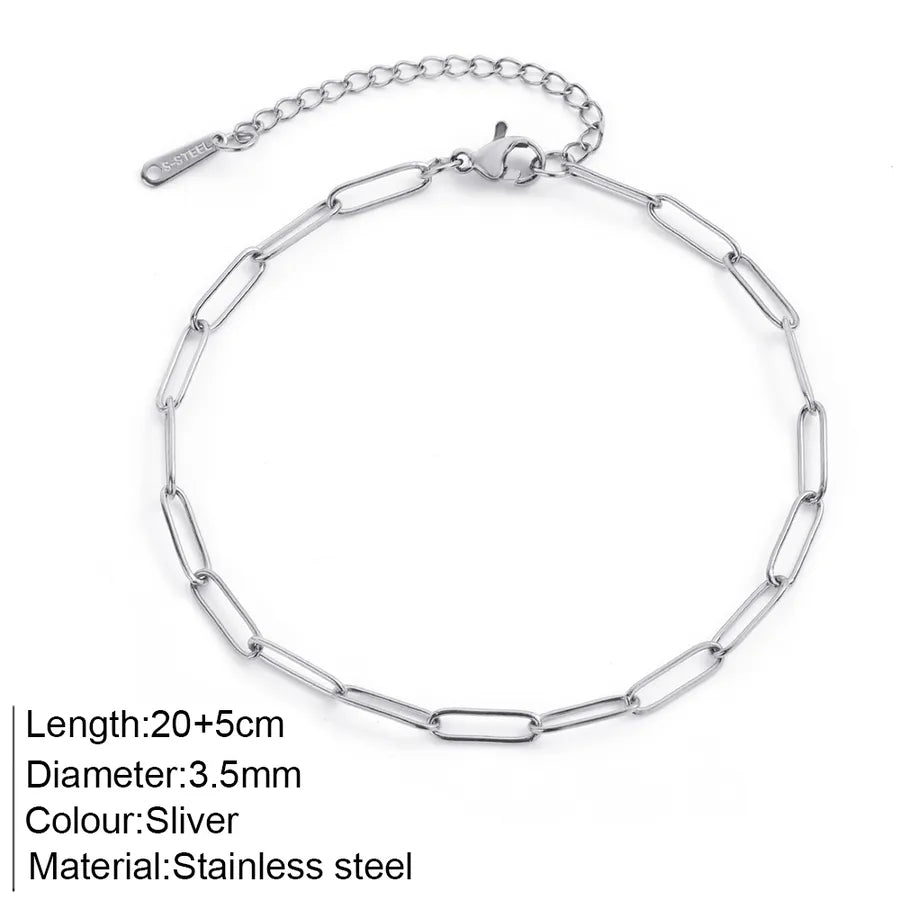 Wholesale Jewelry Bohemian Commute Anklet 304 Stainless Steel Anklet