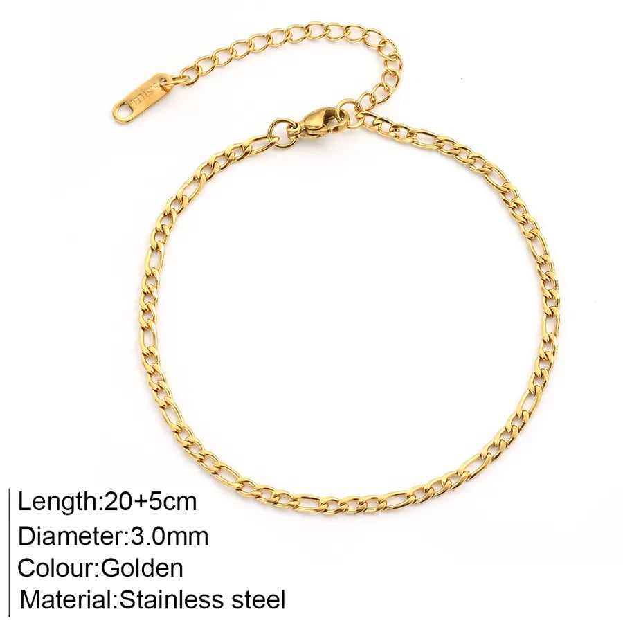 Wholesale Jewelry Bohemian Commute Anklet 304 Stainless Steel Anklet
