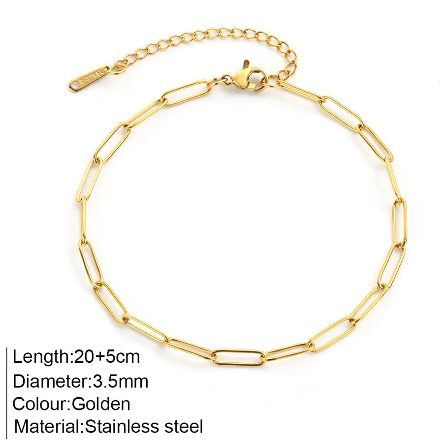 Wholesale Jewelry Bohemian Commute Anklet 304 Stainless Steel Anklet