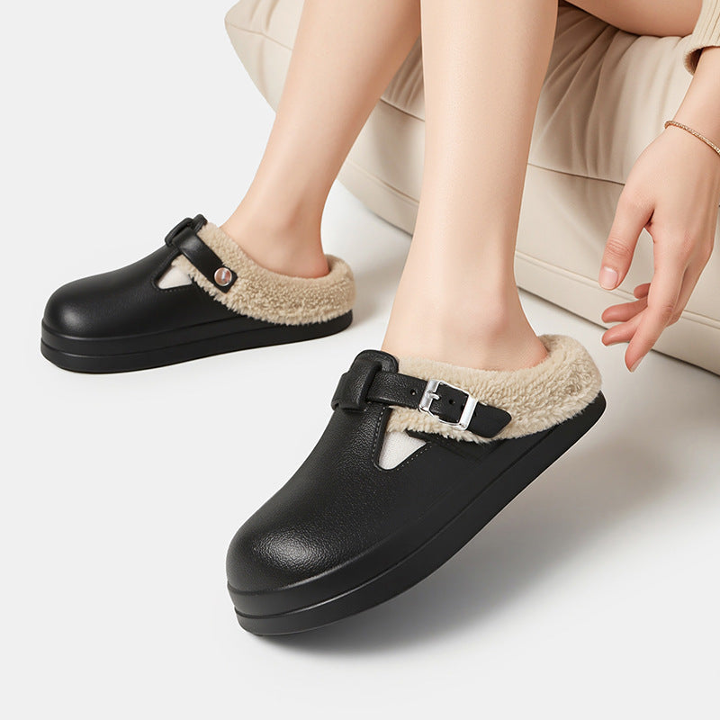 Waterproof Cotton Slippers