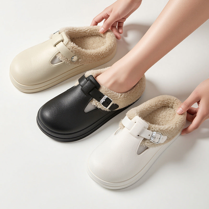 Waterproof Cotton Slippers